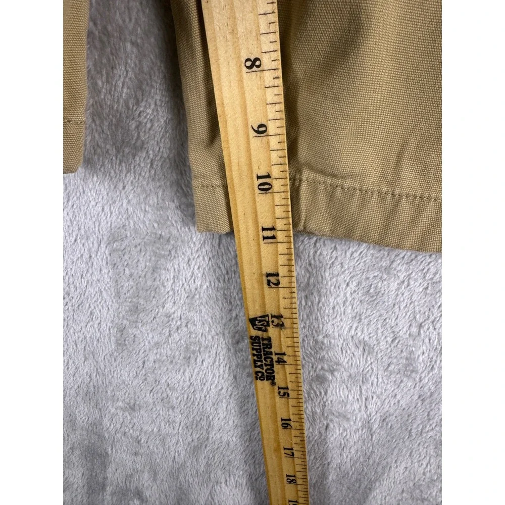 Carhartt Rugged Flex Relaxed Fit Canvas Utility Work Shorts Tan BS3652-M 38x11